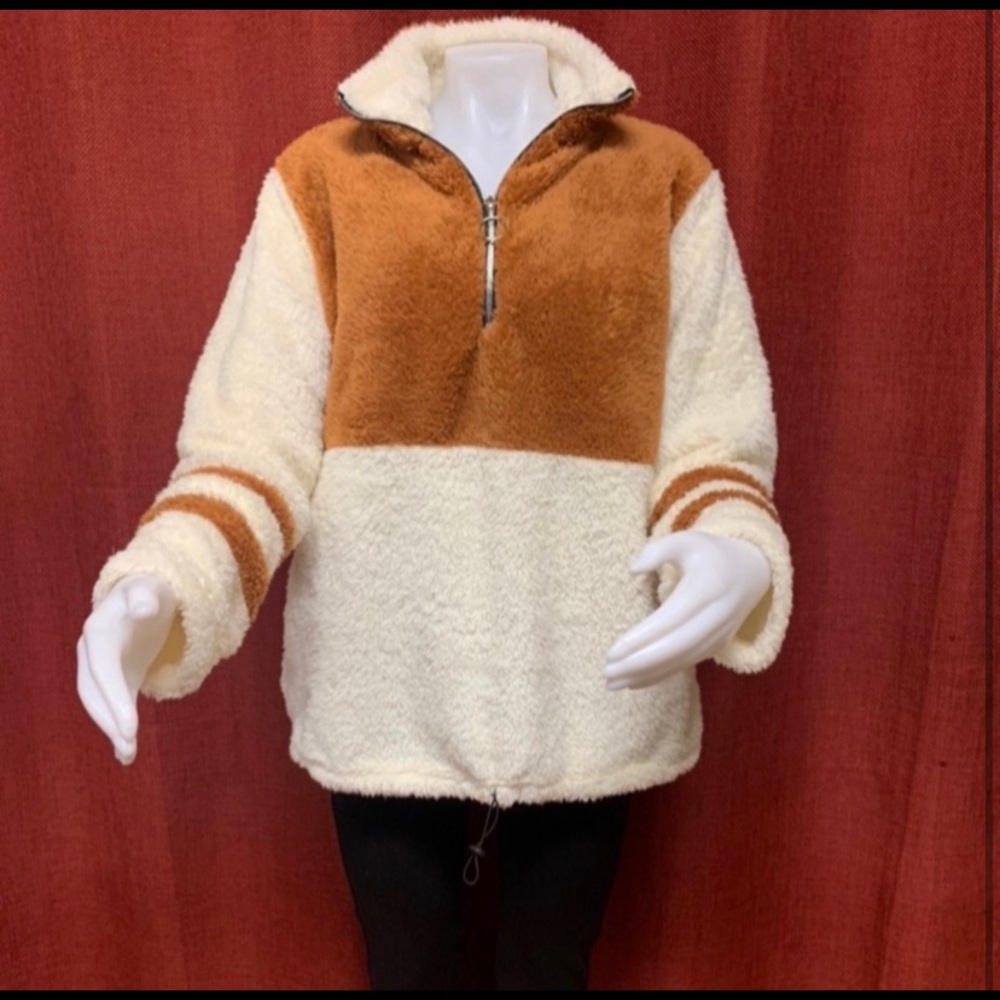 Fuzzy Sherpa sweater